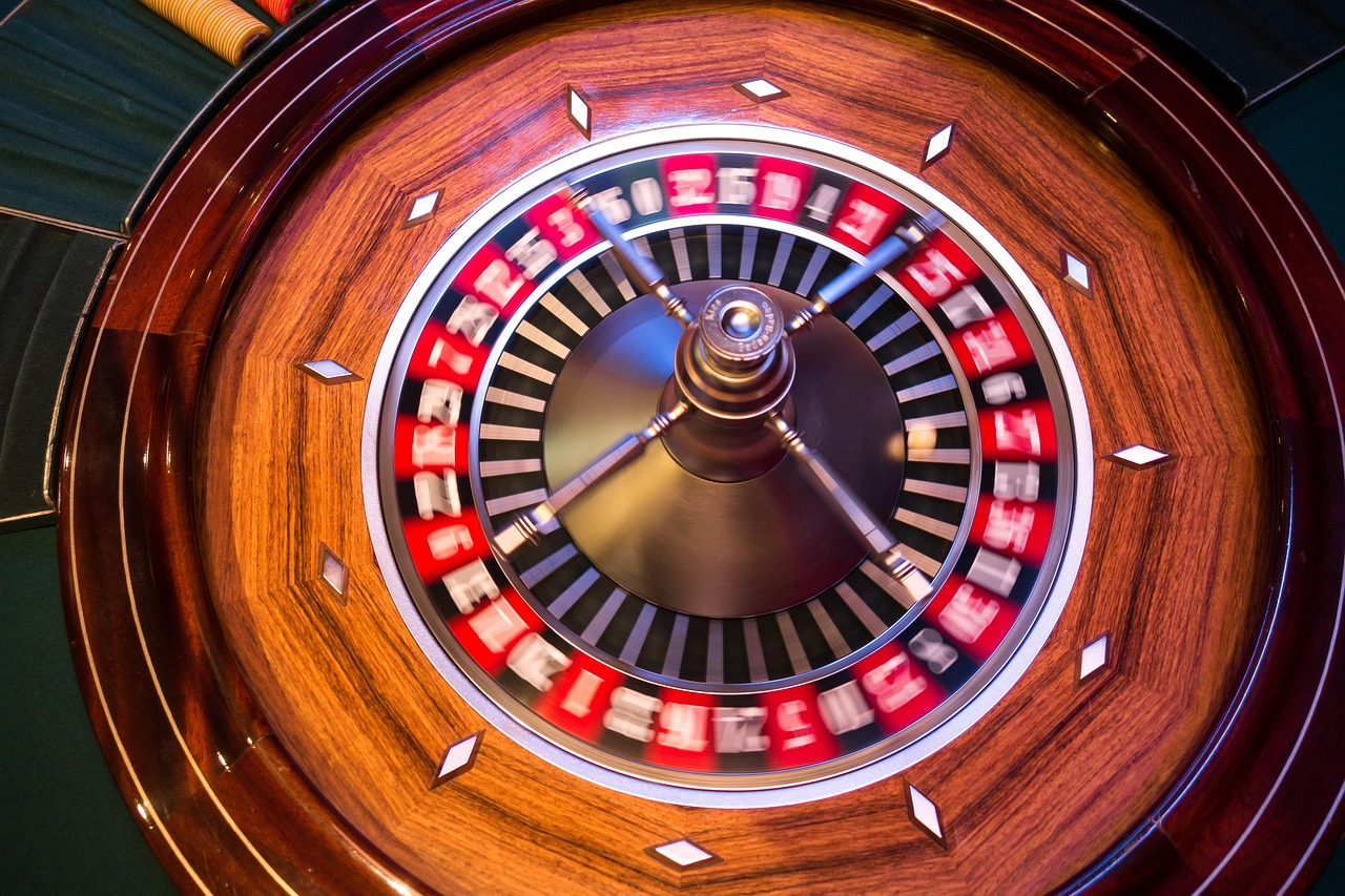 Roulette table