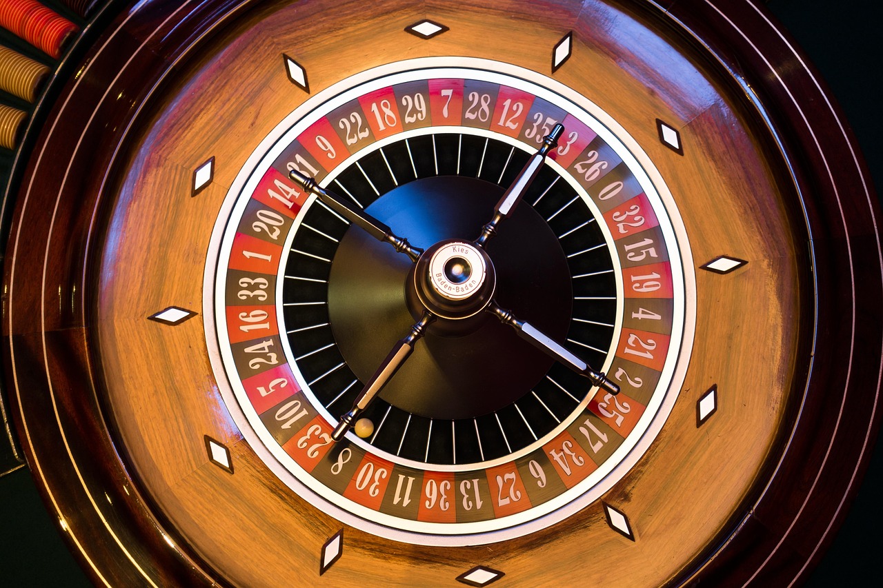 Roulette table