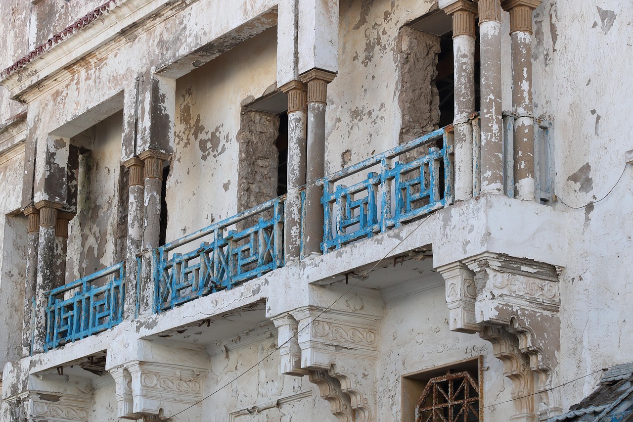 Abandoned pillars