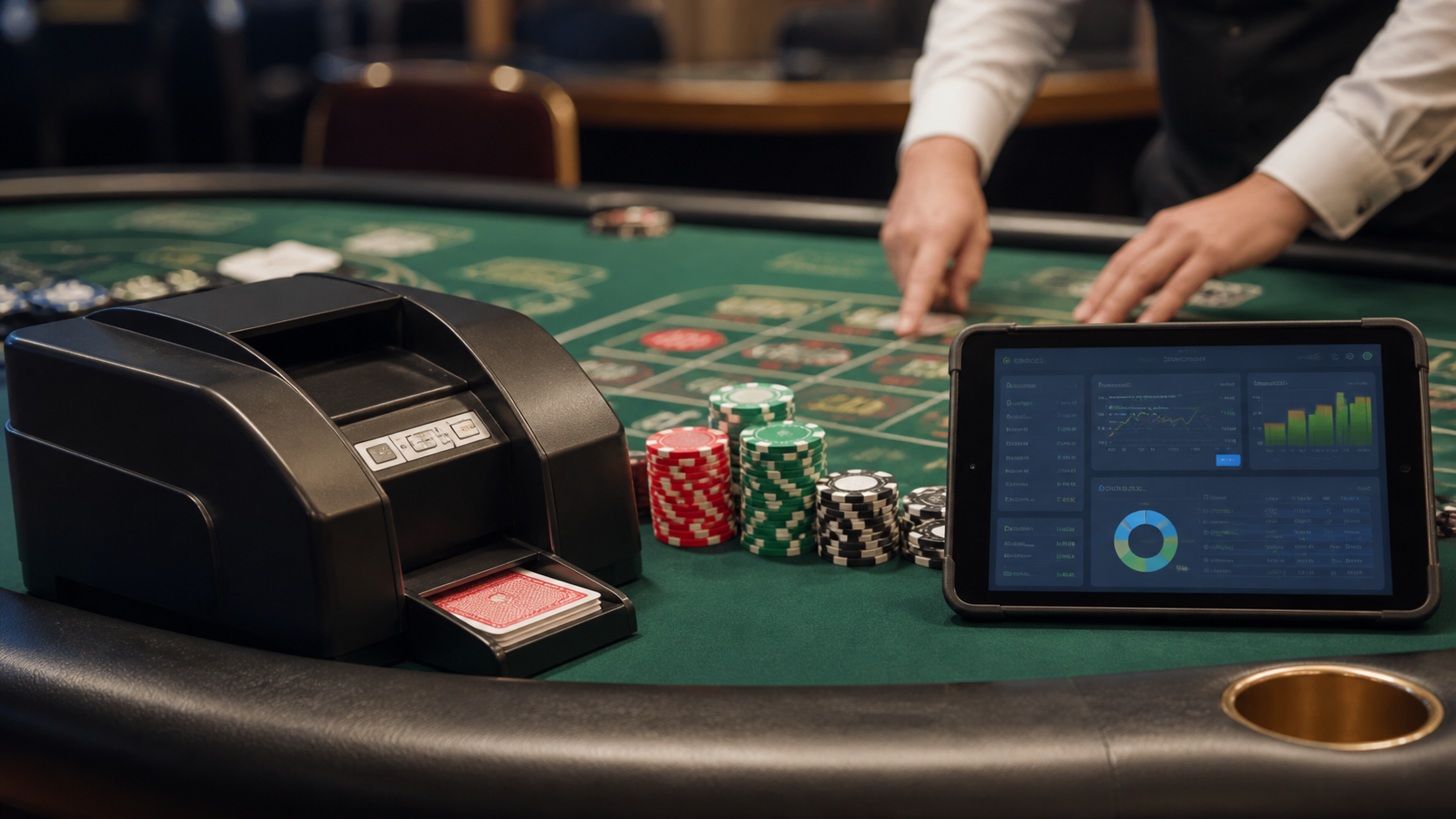 Unbranded casino table-games technology scene