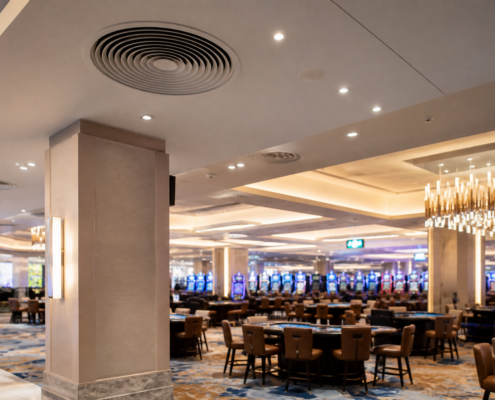 Clean-air smoke-free casino resort scene in Tampa