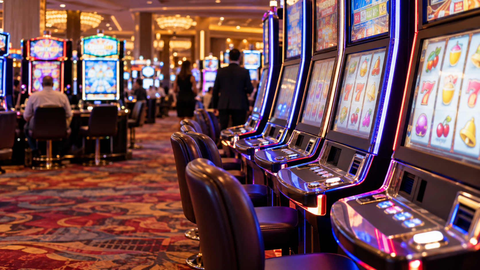 Editorial illustration for Casino Slot Machines: Manufacturers Say Slots Remain Central to Gaming