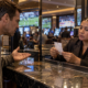 Editorial illustration of a disputed sportsbook ticket and casino security