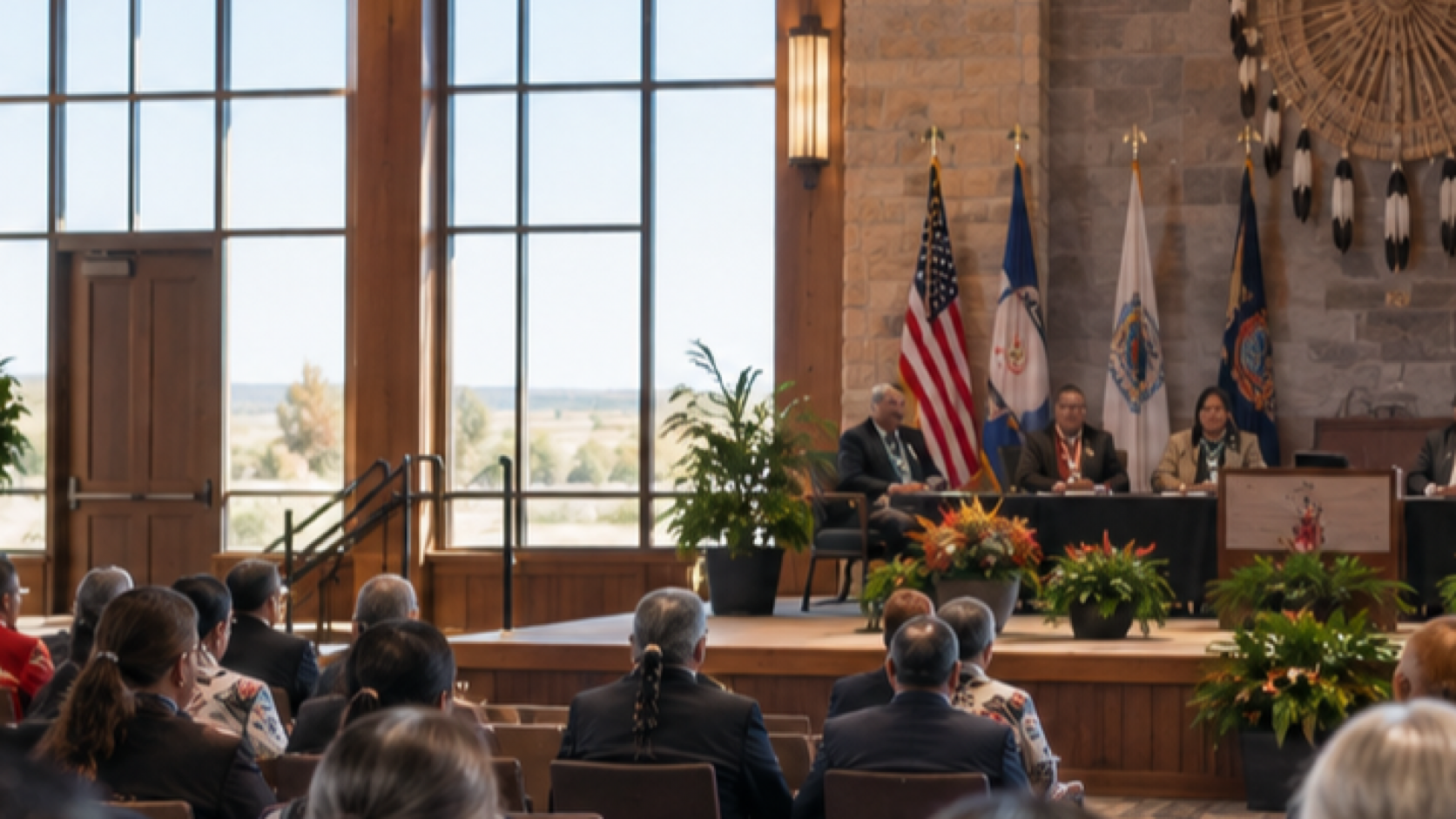 Editorial illustration for Chickasaw Nation Leadership: Five Officials Sworn Into Office